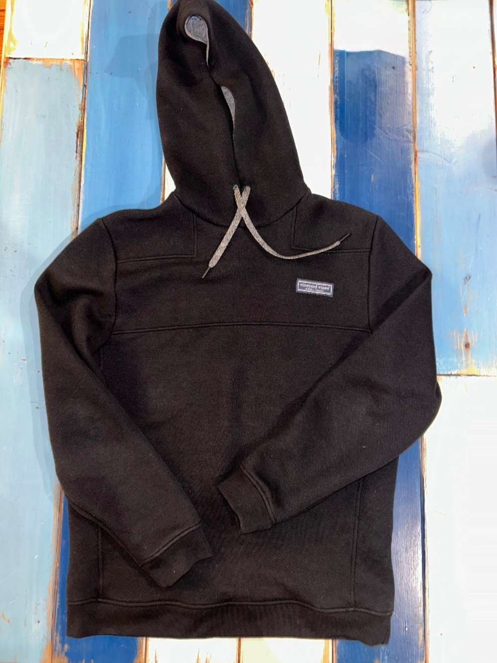 Vineyard Vines Performance Hoodie Men’s Small Black Shep & Ian Pullover
